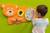 Panneau d'activités mural ours Orange 3 - vertbaudet enfant 