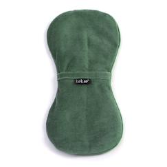 Jouet-Bouillotte sèche déhoussable aux graines de lin - calming green