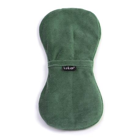 Bouillotte sèche déhoussable aux graines de lin - calming green Vert 1 - vertbaudet enfant 