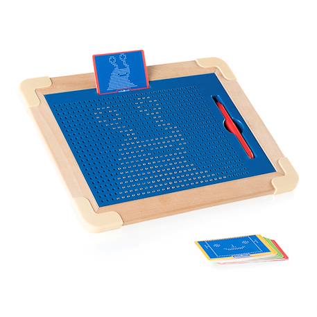 Tablette à dessin magnétique Bleu 2 - vertbaudet enfant 