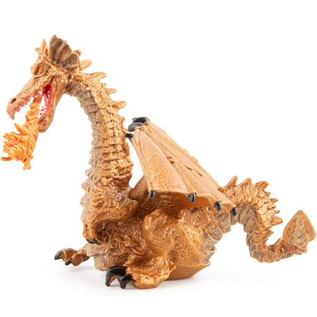 Figurine dragon or avec flamme Beige 4 - vertbaudet enfant 