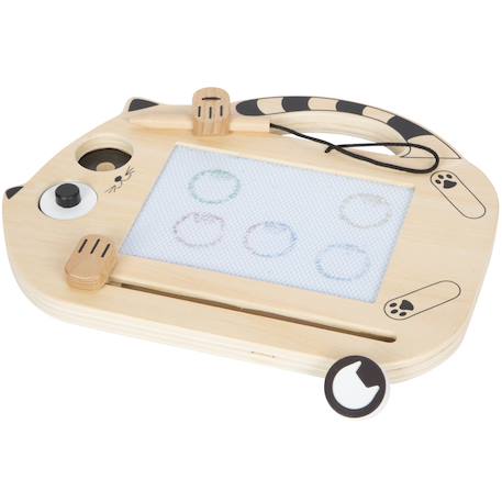 Tableau magique magnétique chat Beige 6 - vertbaudet enfant 