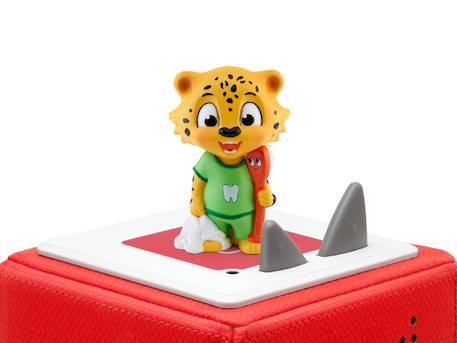 Figurine audio - la journée de léo - chansons pour se brosser les dents - pour toniebox MULTICOLORE 2 - vertbaudet enfant 