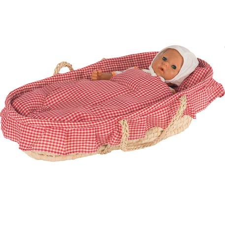 Couffin avec linge de lit Rouge 2 - vertbaudet enfant 