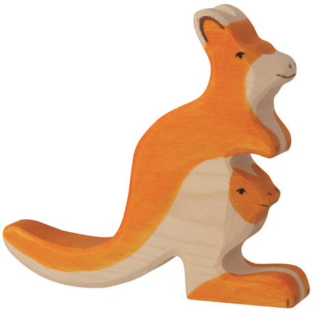 Figurine kangourou Marron 1 - vertbaudet enfant 