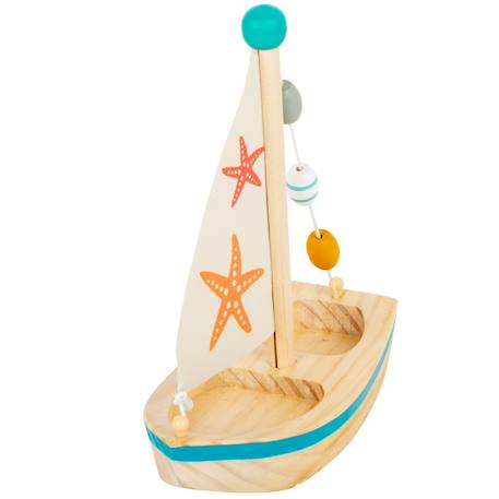 Jouet aquatique voilier etoile de mer Beige 5 - vertbaudet enfant 