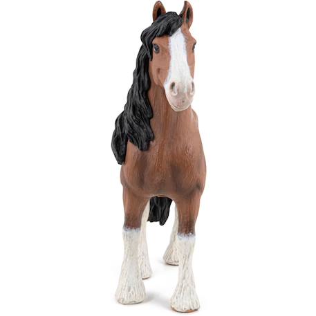 Figurine cheval clydesdale Marron 3 - vertbaudet enfant 