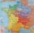 Puzzle 100 pièces - Carte de france des départements Marron 2 - vertbaudet enfant 