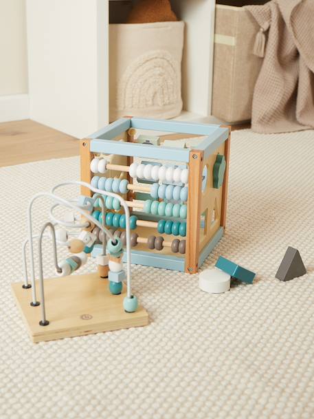 Grand cube d'activités bois fsc® - biche ella Berry+Chevruil Ella+Scandi+Scandi XXL 20 - vertbaudet enfant 