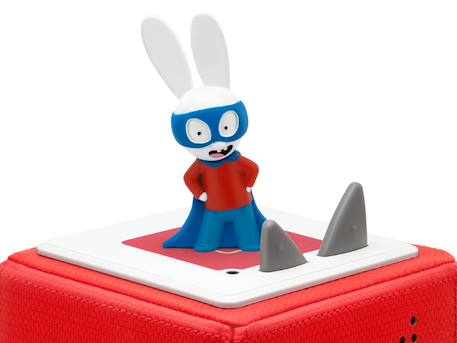 Figurine audio - super lapin - simon- pour toniebox MULTICOLORE 2 - vertbaudet enfant 