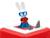Figurine audio - super lapin - simon- pour toniebox MULTICOLORE 2 - vertbaudet enfant 