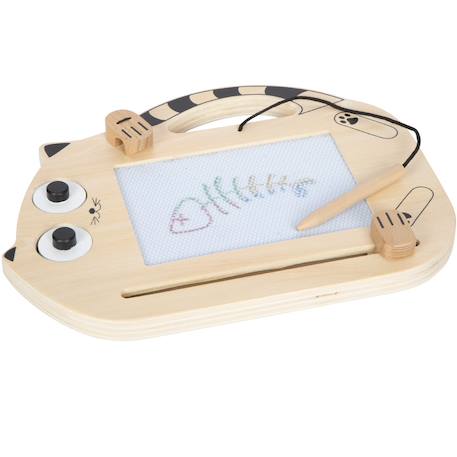 Tableau magique magnétique chat Beige 3 - vertbaudet enfant 