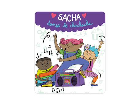Figurine audio - sacha danse le chachacha - pour toniebox MULTICOLORE 3 - vertbaudet enfant 