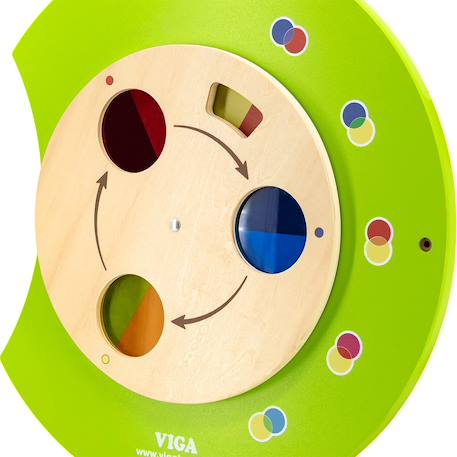 Panneau d'activités mural chenille Vert 2 - vertbaudet enfant 