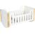 Lit de poupée à bercer little button Blanc 1 - vertbaudet enfant 