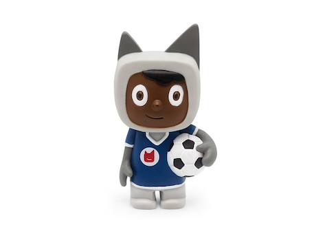 Figurine audio  créatif - joueur de foot - pour toniebox MULTICOLORE 1 - vertbaudet enfant 