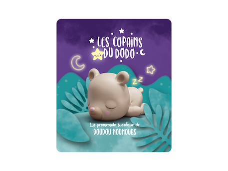 Figurine audio - - mes copains du dodo - doudou nounours - audio pour toniebox MULTICOLORE 3 - vertbaudet enfant 