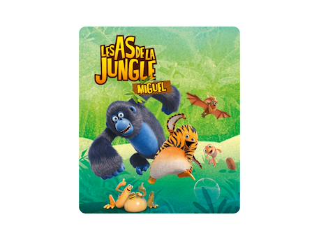 Figurine audio - les as de la jungle - miguel - pour toniebox MULTICOLORE 3 - vertbaudet enfant 