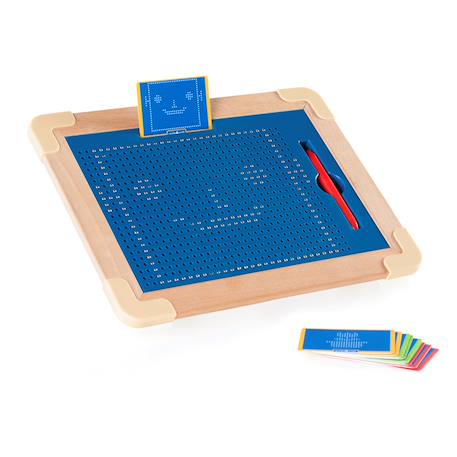 Tablette à dessin magnétique Bleu 3 - vertbaudet enfant 