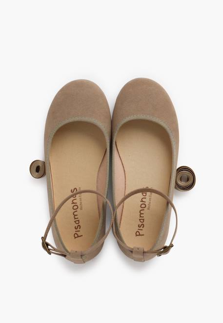 Ballerines pour fille et femme avec rubans en satin et bride Beige+Bleu de france+Bleu marine+Bleu pastel+Gris foncé+Gris perle+Olive verte+Rose claire+Sable+Taupe+Vert pastel 49 - vertbaudet enfant 