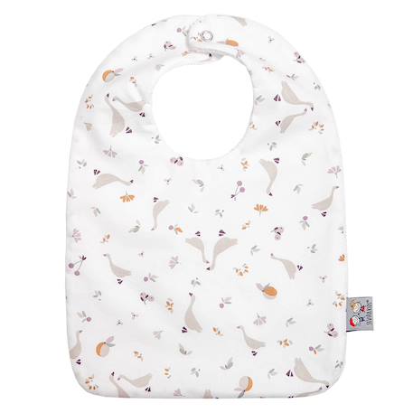 Bavoir en coton sidonia Sidonia, beige, écru, blanc 1 - vertbaudet enfant 