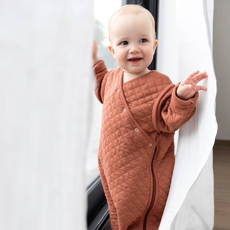 Gigoteuse jambes séparables mi-saison  - tog 1.5 matelassé confort Beige+Blush+Brick+Cream+Green+Lunar+Mix grey+Mix tender+Stone+Vintage 18 - vertbaudet enfant 