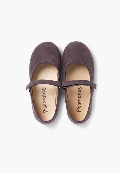 Chaussures fille en serratex avec à scratch Bleu azur+Bleu marine+Camel+Gris+Noir+Rose+Rouge+Taupe+Vert 23 - vertbaudet enfant 