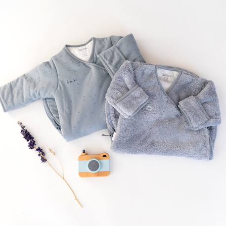 Gigoteuse avec moufles hiver  - tog 2.5 chaud tout doux Blush+Grizou+Lunar+Marshmallow+Natural+Noisette+Pudding+Sesame+Stone+Vintage 50 - vertbaudet enfant 