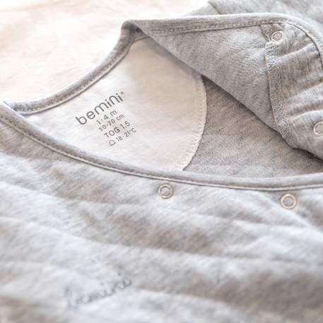 Gigoteuse avec moufles mi-saison  - tog 1.5 matelassé confort Beige+Blush+Brick+Cream+Green+Lunar+Mix grey+Mix tender+Stone+Vintage 41 - vertbaudet enfant 