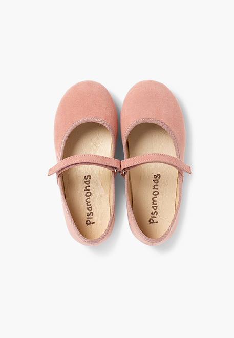 Chaussures fille en serratex avec à scratch Bleu azur+Bleu marine+Noir+Rose+Rouge+Vert 23 - vertbaudet enfant 