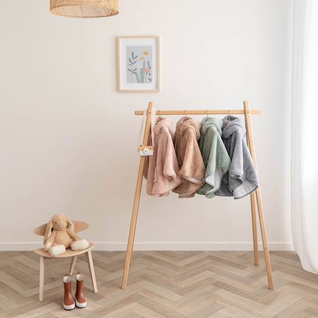 Poncho de voyage - moelleux douceur Blush+Grizou+Lunar+Natural+Noisette+Sauge+Stone+Turquoise 9 - vertbaudet enfant 