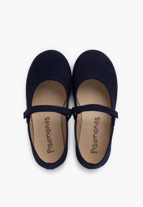 Chaussures fille en serratex avec à scratch Bleu azur+Bleu marine+Noir+Rose+Rouge+Vert 11 - vertbaudet enfant 