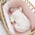 Gigoteuse avec moufles hiver  - tog 2.5 chaud tout doux Blush+Grizou+Lunar+Marshmallow+Natural+Noisette+Pudding+Sesame+Stone+Vintage 40 - vertbaudet enfant 