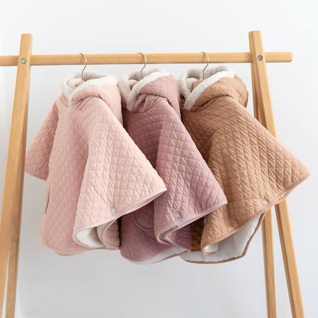 Poncho de voyage - dehors bien au chaud Beige+Brick+Green+Lunar+Mix grey+Stone+Vintage 39 - vertbaudet enfant 