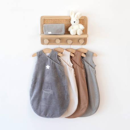 Gigoteuse sans manches été  - tog 1 bamboo Grizou+Star grizou 8 - vertbaudet enfant 