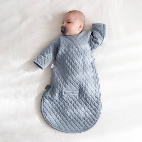 Gigoteuse avec moufles mi-saison  - tog 1.5 matelassé confort Beige+Blush+Brick+Cream+Green+Lunar+Mix grey+Mix tender+Stone+Vintage 52 - vertbaudet enfant 