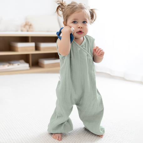 Gigoteuse jambes séparables été  - tog 0.5 swaddle Amande+Pumpkin+Rosa 6 - vertbaudet enfant 