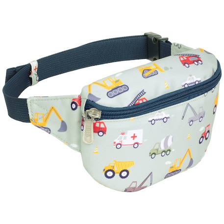Sac banane véhicules Bleu, jaune, rouge 1 - vertbaudet enfant 