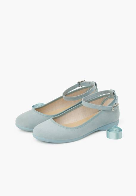 Ballerines pour fille et femme avec rubans en satin et bride Beige+Bleu de france+Bleu marine+Bleu pastel+Gris foncé+Gris perle+Olive verte+Rose claire+Sable+Taupe+Vert pastel 20 - vertbaudet enfant 
