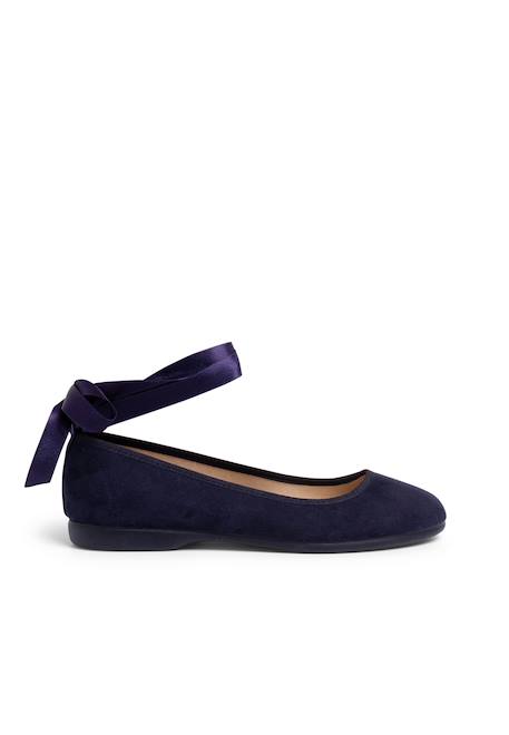 Ballerines pour fille et femme avec rubans en satin et bride Beige+Bleu de france+Bleu marine+Bleu pastel+Gris foncé+Gris perle+Olive verte+Rose claire+Sable+Taupe+Vert pastel 12 - vertbaudet enfant 