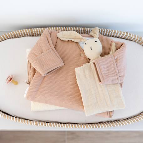 Gigoteuse avec moufles hiver  - tog 2.5 douillet bio Natural+Stone 4 - vertbaudet enfant 