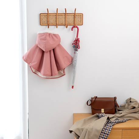 Poncho de voyage - au chaud sous la pluie Carmin+Choco+Green+Hibiscus+Horizon+Jaune+Natural+Navy+Neutral+Plum 23 - vertbaudet enfant 