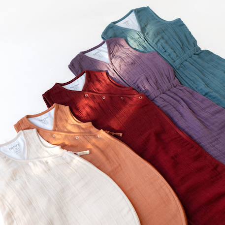 Gigoteuse sans manches été  - tog 0.5 swaddle Amande+Atlantide+Pumpkin+Rosa 17 - vertbaudet enfant 