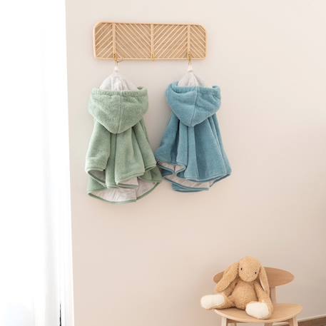 Poncho de voyage - moelleux douceur Blush+Grizou+Lunar+Natural+Noisette+Sauge+Stone+Turquoise 45 - vertbaudet enfant 