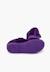 Chaussures babies fille en velours fermeture à boucle Bleu azur+Bleu marine+Bordeaux+Byzantin+Gris+Marron+Noir+Rose pâle+Rouge+Vert 21 - vertbaudet enfant 