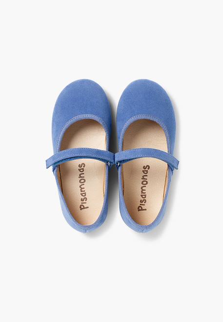 Chaussures fille en serratex avec à scratch Bleu azur+Bleu marine+Noir+Rose+Rouge+Vert 5 - vertbaudet enfant 