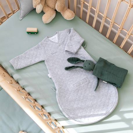 Gigoteuse avec moufles mi-saison  - tog 1.5 matelassé confort Beige+Blush+Brick+Cream+Green+Lunar+Mix grey+Mix tender+Stone+Vintage 39 - vertbaudet enfant 