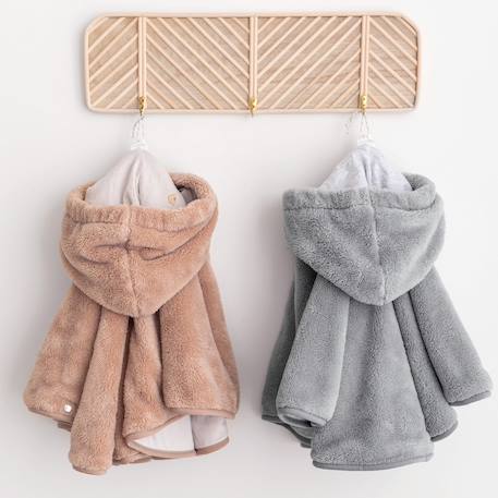 Poncho de voyage - moelleux douceur Blush+Grizou+Lunar+Natural+Noisette+Sauge+Stone+Turquoise 10 - vertbaudet enfant 