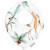 Bavoir bandana en coton safari Safari, vert, gris, blanc 1 - vertbaudet enfant 