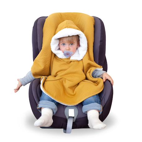 Poncho de voyage - pady tetra jersey - teddy Golden+Wonder 2 - vertbaudet enfant 